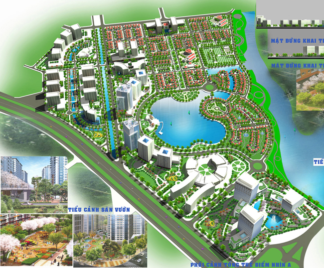 Dự án Khu đô thị mới Bắc Thăng Long (North Brigde) - 86ha, xã Kim Chung, Đông Anh, Hà Nội